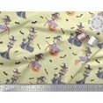 thumbnail image 3 of Soimoi Rayon Fabric Magic Potion,Bat & Witch Halloween Decor Fabric Printed Yard 42 Inch Wide, 3 of 3