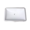 thumbnail image 2 of American Imaginations 20.75-in. W CUPC Rectangle Bathroom Undermount Sink Set In White - Oil Rubbed Bronze Hardware - Overflow Drain Incl. AI-31787, 2 of 7