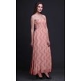 thumbnail image 2 of Bimba Robe à Bretelles Smockée en Georgette Imprimée d'Oiseau Pêcheur King pour Femmes - Xxx-Grand, 2 of 7