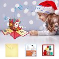 thumbnail image 1 of EGNMCR Christmas Decorations, Christmas Gifts Christmas Card Up Christmas Tree With Lights And Music Greeting Card Christmas Tree Up Christmas Card LED Light Christmas Card Greeting cards, 1 of 5