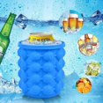 thumbnail image 4 of Ice Cube Tray, Large Silicone Ice Bucket, Ice Cube Maker, Ice Bucket for Freezing Whiskey, Cocktails, Drinks Ice Cube Mold Tray, Large Silicone Ice Bucket, Ice Cube Maker, Ice Bucket fo, 4 of 5