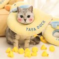 thumbnail image 2 of EastVita Cartoon Elizabeth Circle Soft Anti-Licking Wound Recovery Collar Protective Collar for Cats Dogs, 2 of 8