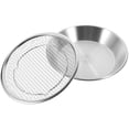 thumbnail image 3 of Miangastore 1 Set of French Fries Serving Plate Oil Frying Food Plate Round Filter Net Food Cooling Net, 3 of 8