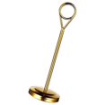 thumbnail image 4 of Baohd Contemporary Table Number Holder Photo Stand for Trendy Hotel Settings Gold 15cm 5Set, 4 of 6