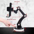 thumbnail image 2 of Phone Mount for Car   Phone Holder Mountfor Car Dashboard Windshield Vents  Compatible All Smartphones, 2 of 11