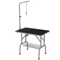 thumbnail image 1 of PawHut Table de Toilettage pour Chien avec Bras de Toilettage à Hauteur Réglable de 8 à 39 Pouces, 1 of 10