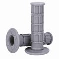 thumbnail image 3 of Comfortable Silicone Hand Grips Pair, Anti Skid Handlebars for Motorcycles, Fits Most  with Grid Strip Design, Easy to Install, Low Temperature Resistant, 3 of 7