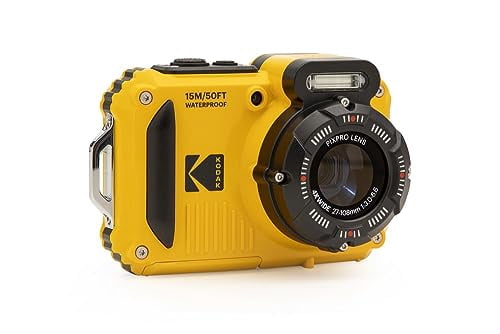 Kodak PIXPRO デジタルカメラ イエロー WPZ2 KODAK PIXPRO WPZ2 Rugged Waterproof Shockproof Dustproof WiFi