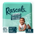 thumbnail image 1 of Rascals Premium Sensitive Alcohol Free Baby Wipes, Single Pack, 72 Count, 1 of 7