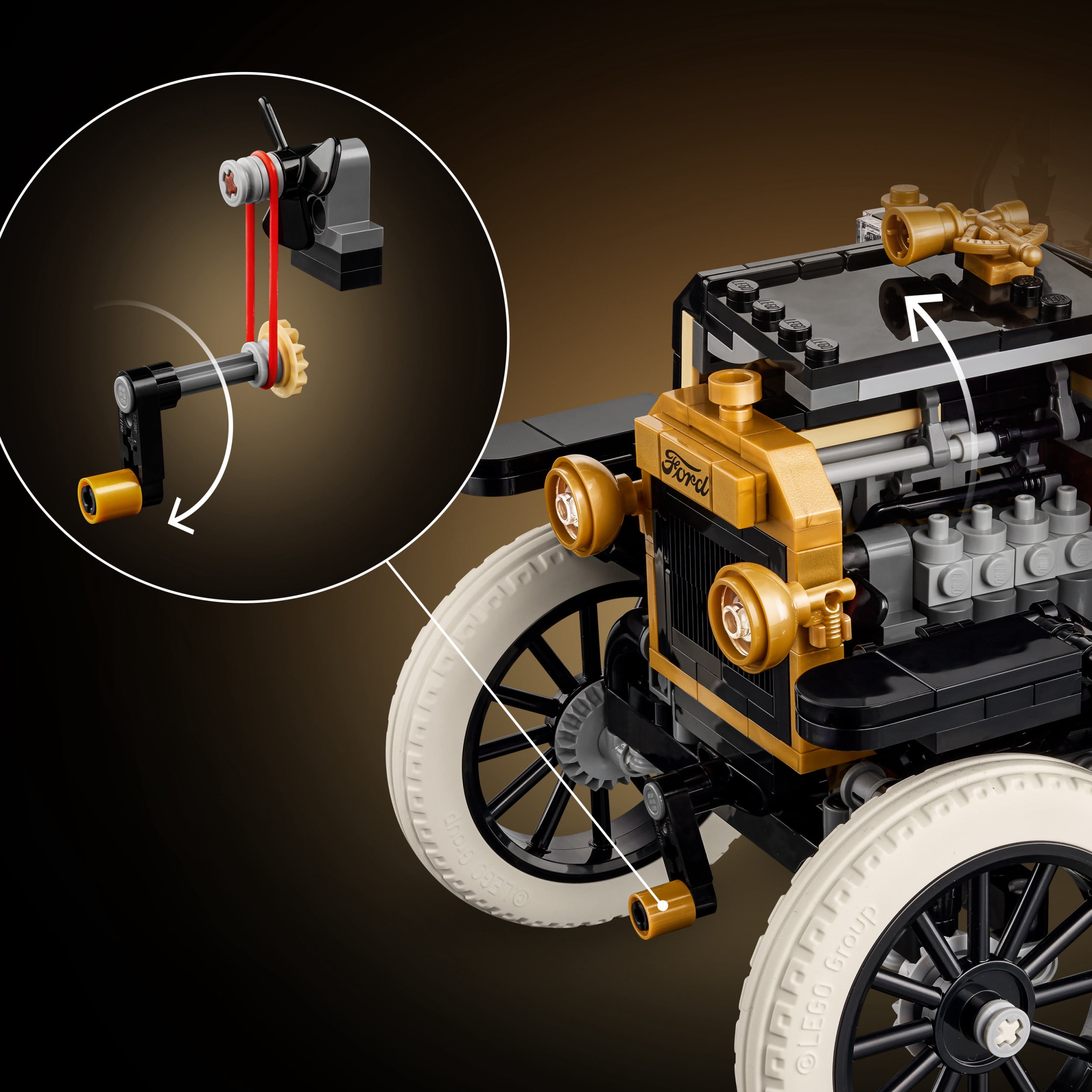 LEGO Icons Ford Model T, Ensemble de Modèle de Voiture 11376