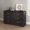 thumbnail image 1 of South Shore Step One 6-Drawer Dresser for Adult, in Gray Oak, 1 of 12