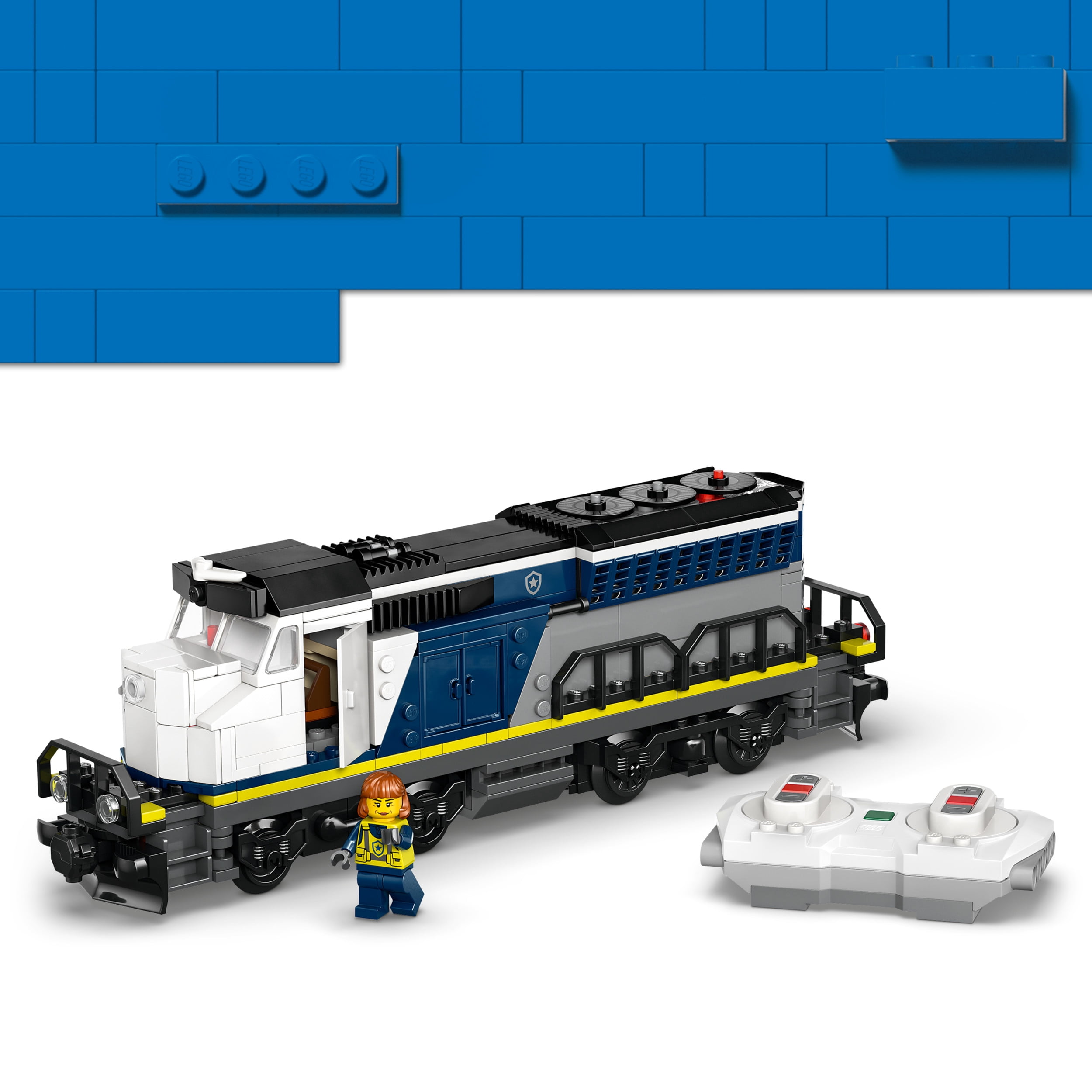 LEGO City Le braquage du train de la police – Ensemble de train 60508