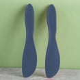 thumbnail image 4 of Cake Scraper, EDHITNR Flexible Plastic Spatula Tool, Multipurpose Kitchen Baking Scraper Non-SKidGrip for Frosting Dressing Pudding, Blue, 4 of 6
