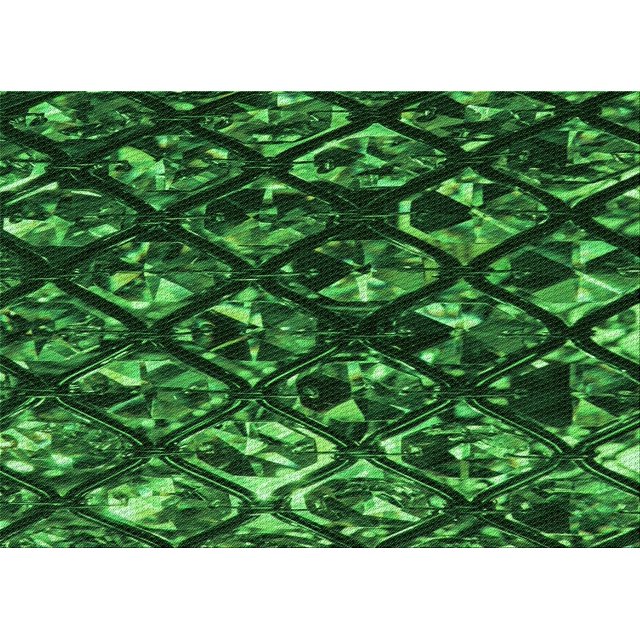 Ahgly Tapis Rectangulaire Lavable en Machine Intérieur Transitionnel Vert Forêt Foncé, 6 Pieds x 9 Pieds