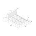 thumbnail image 3 of Mr. Kate Daphne Upholstered Bed, Full, Light Gray Velvet, 3 of 9