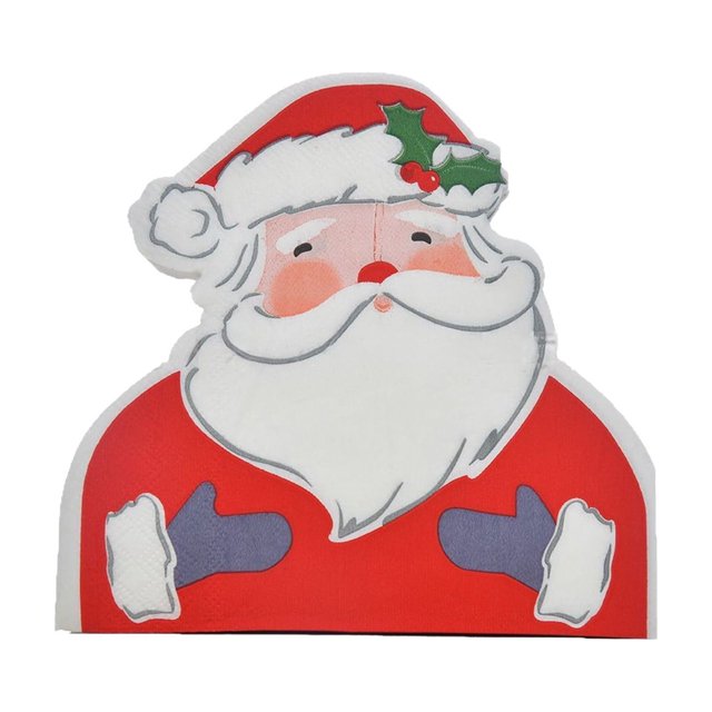Papier Mouchoir de Noël Jetable Gobelet Irrégulier 3 Modèles