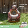 thumbnail image 2 of GoSports Inflataman Jeu de Lancer de Baseball de 3,7 Pieds pour l'Extérieur, Cour Arrière et Pelouse, 2 of 8
