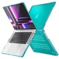 thumbnail image 1 of Étui pour MacBook Air 13,6 Pouces A3240 A2681 A3113 (Version 2022 2023 2024 2025) - Coque Rigide Robuste et Résistante - Bleu, 1 of 5