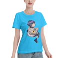 thumbnail image 2 of T-Shirt Basique à Manches Courtes pour Femmes Naruto Hinata, 2 of 6