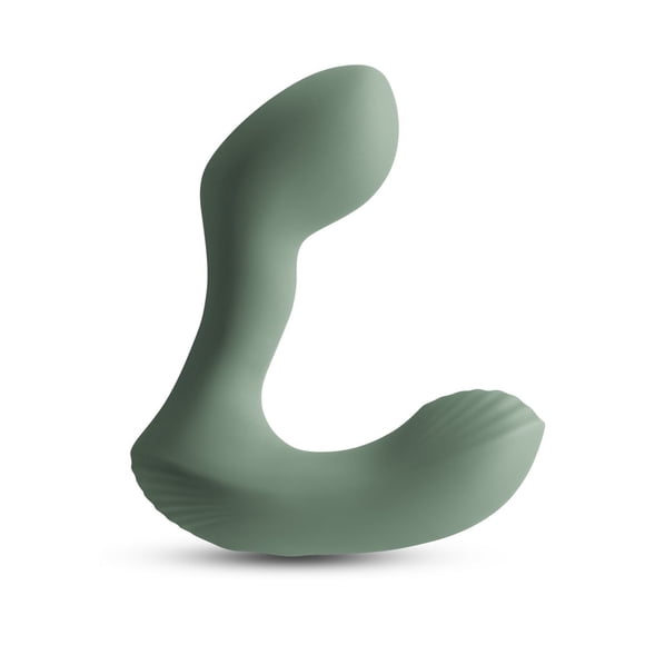NS Novelties Renegade Outlaw Rechargeable Silicone Vibrating Prostate Anal Sex Toy, Green