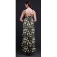 thumbnail image 4 of Bimba Robe Longue Maxi Imprimée en Rayonne pour Femmes à Bretelles Spaghetti Ajustables Boho - Très Petit, 4 of 5