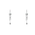thumbnail image 2 of Youkk Exquisite Wind Chimes With Intricate For Refined Look Multiple Styles And Colors Wind Chime Pendant gray（roundwood） 2Set, 2 of 6