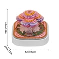 thumbnail image 3 of Panoramic Multicolor Paper Sculpture Desktop Calendar Ornament for Home and Decoration, 3 of 8
