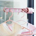 thumbnail image 1 of Punch-Free Coat Wall Hanging Bathroom Hook Hanger Hook Free Punching Rack, 1 of 3