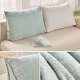 thumbnail image 5 of Noehoiugi Triangular Headboard Pillow For Twin Beds (19.69X23.6X7.8In) - Dorm Bolster Cushion With Removable Cover For Back Support, 5 of 5