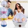thumbnail image 2 of Electric Food Steamer for Cooking, Multi Vegetable Steamer with Family Tricolor And Lovely Multi Function Steam Boil Steamer Food Cookers Kitchen Easy to Clean Clearance, 2 of 5