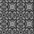 thumbnail image 1 of Ahgly Company Machine Washable Indoor Square Transitional Gunmetal Gray Area Rugs, 4' Square, 1 of 7
