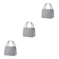 thumbnail image 3 of Ruiboury Multi-Purpose Thermal Companion For Picnics Large Capacity Picnic Bags Large+Grey 3Set, 3 of 6