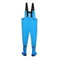 thumbnail image 3 of Wijhcboe Kids Waterproof Fishing Waders Chest High Design Adjustable Straps Durable Nylon Outdoor Adventure Playwear Boys Girls Essentials, 3 of 8