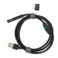 thumbnail image 3 of Endoscope Type C, Câble Semi-Rigide USB 8mm 6LED 3.3 Pieds 1920x1080P pour Inspection Animale pour Joints de Soudure, 3 of 8