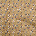 thumbnail image 1 of oneOone Rayon Light Brown Fabric Asian Suzani Sewing Material Print Fabric By The Yard 56 Inch Wide, 1 of 5