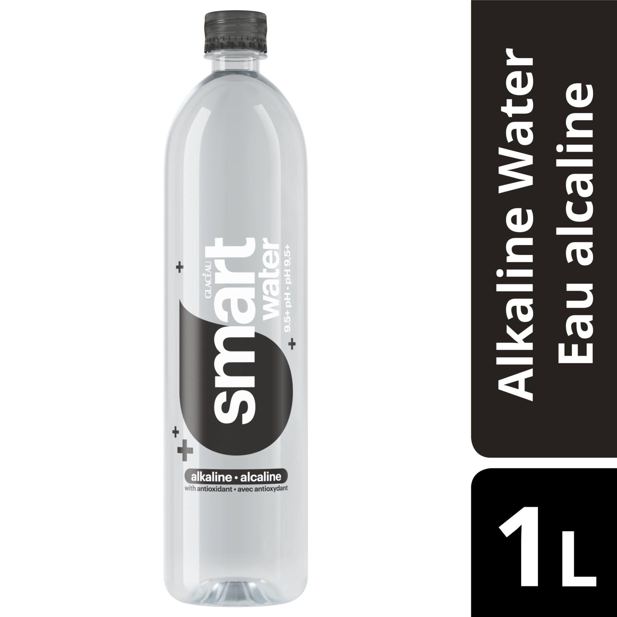 Glaceau Smartwater Alkaline with Antioxidant Bottle, 1 Liter