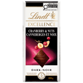thumbnail image 2 of Lindt EXCELLENCE Cranberry & Nuts Dark Chocolate Bar, 100g, 2 of 6