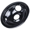 thumbnail image 3 of Certified Appliance Accessories Replacement Drip Bowls Style A 2 Large 8 Inch & 2 Small 6 Inch for Whirlpool Kenmore Frigidaire & Maytag Electric Ranges Black Porcelain, 3 of 5