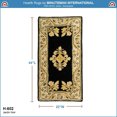 thumbnail image 2 of Minuteman International Rectangulaire Noir Jardin Cheminée Tapis, 2 of 6
