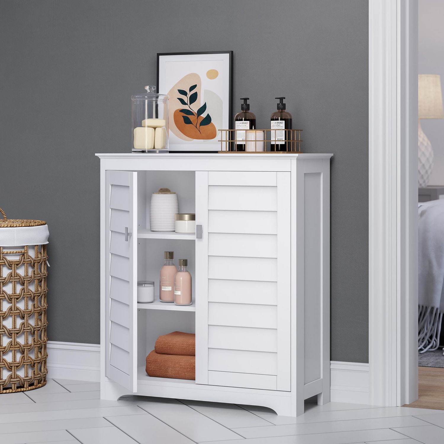RiverRidge Home® Brookfield Two-Door Floor Cabinet - White