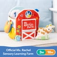 thumbnail image 2 of Ms. Rachel Official Sensory Learning Plush Farm Toy, Foldable Baby Book for Babies Ages 3 Months to 18 Months, 2 of 10