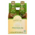 thumbnail image 1 of Canada Dry Craft Premium Ginger Ale Glass Bottles, 237 mL, 4 Pack, 1 of 11