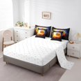 thumbnail image 3 of YST Basketball Colorful Tie Dye Ball Game Comforter Set 7Pcs Bed in a Bag, King, 3 of 5