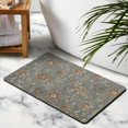 thumbnail image 3 of 20x32 Inch Green Floral Accent Rug - Modern Washable, Non-Slip Carpet for Bedroom, Bathroom, Entryway and Laundry Room - Distressed Small Area Rug, 3 of 5