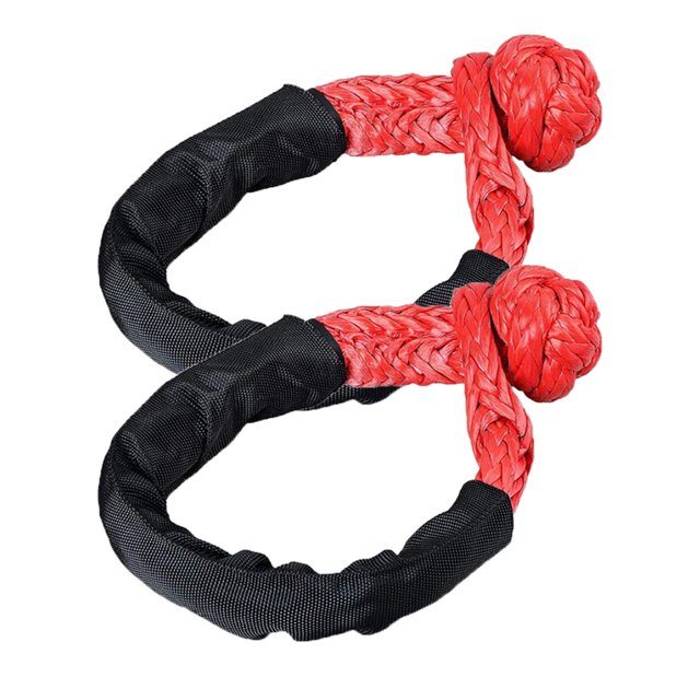 Soft Shackle 4x4 Recovery Off Road Winch Rope Synthetic Dynamic Cable Heavy Duty Shackles Car Tow Strap Trailer Accessories ATV
