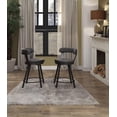 thumbnail image 4 of Topline Home Furnishings tabouret à hauteur de comptoir pivotant, 4 of 4