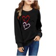 thumbnail image 1 of vdgthytj Chandail en Molleton pour Garçons et Filles, Imprimé Col Rond, Manches Longues, Blouse Graphique 2-10 Ans, 1 of 3
