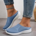 thumbnail image 2 of Mepaouo Womens Backless Sneakers Casual Slip on Mule Shoes Arch Support Walking Mesh Slide Sandals, 2 of 5