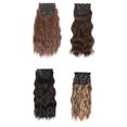 thumbnail image 4 of Thinsony High Temperature Fiber Long Wavy Clip-On Hair Extensions Soft Smooth Adjust Quantity For Best Look As shown 55CM, 4 of 6