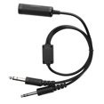 thumbnail image 1 of Earphone Adapter, Professional Helicopter To General Aviation Headset Adapter  For Military Headset To GA Aircraft, 1 of 8